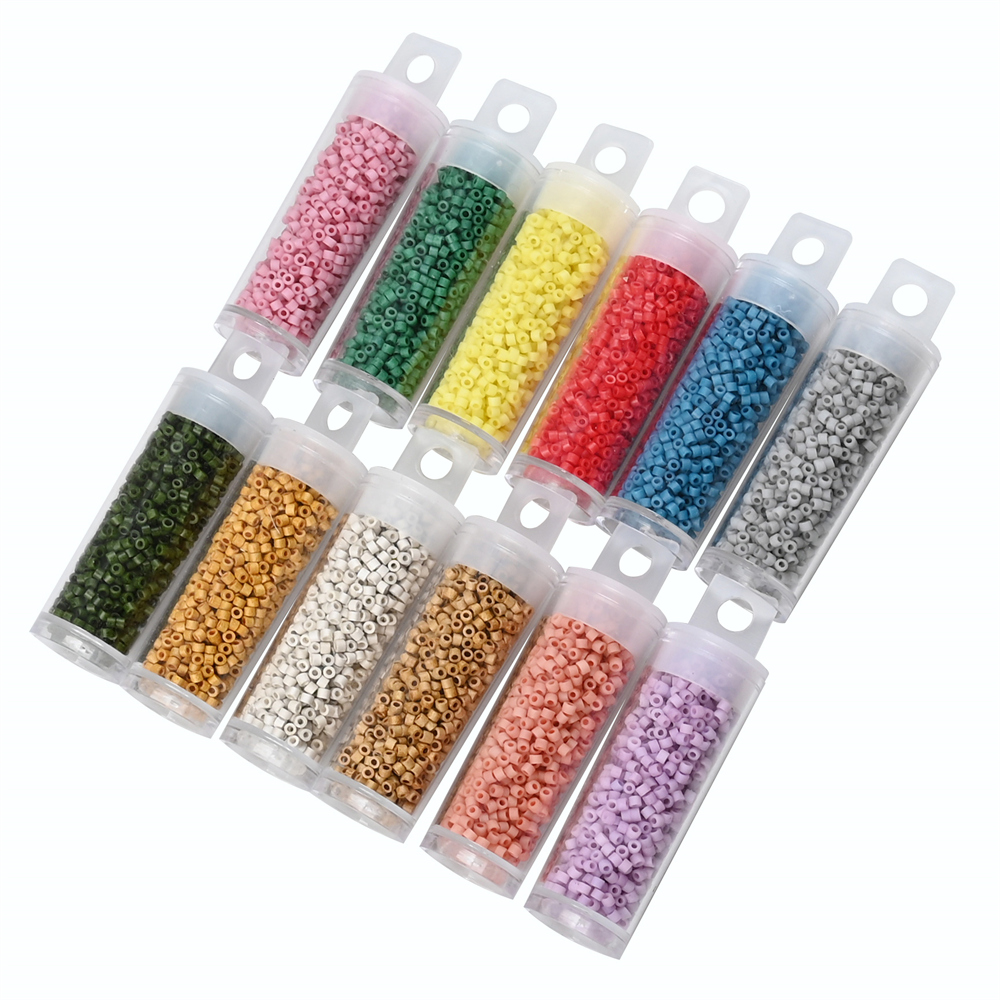 Glass Seed Beads 2Mm Jewelry Making - 10 جرام اليابان متجمد الخرز الزجاجي