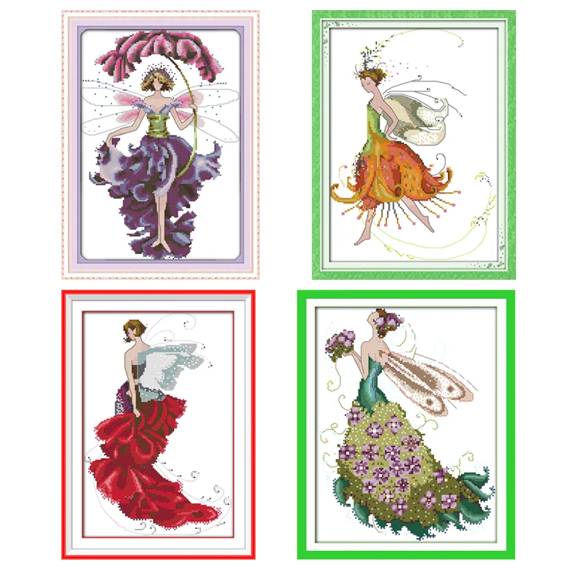 Cotton Embroidery Thread Skeins - مجموعات Joy-Friday-stitch cross ، مصنوعة من