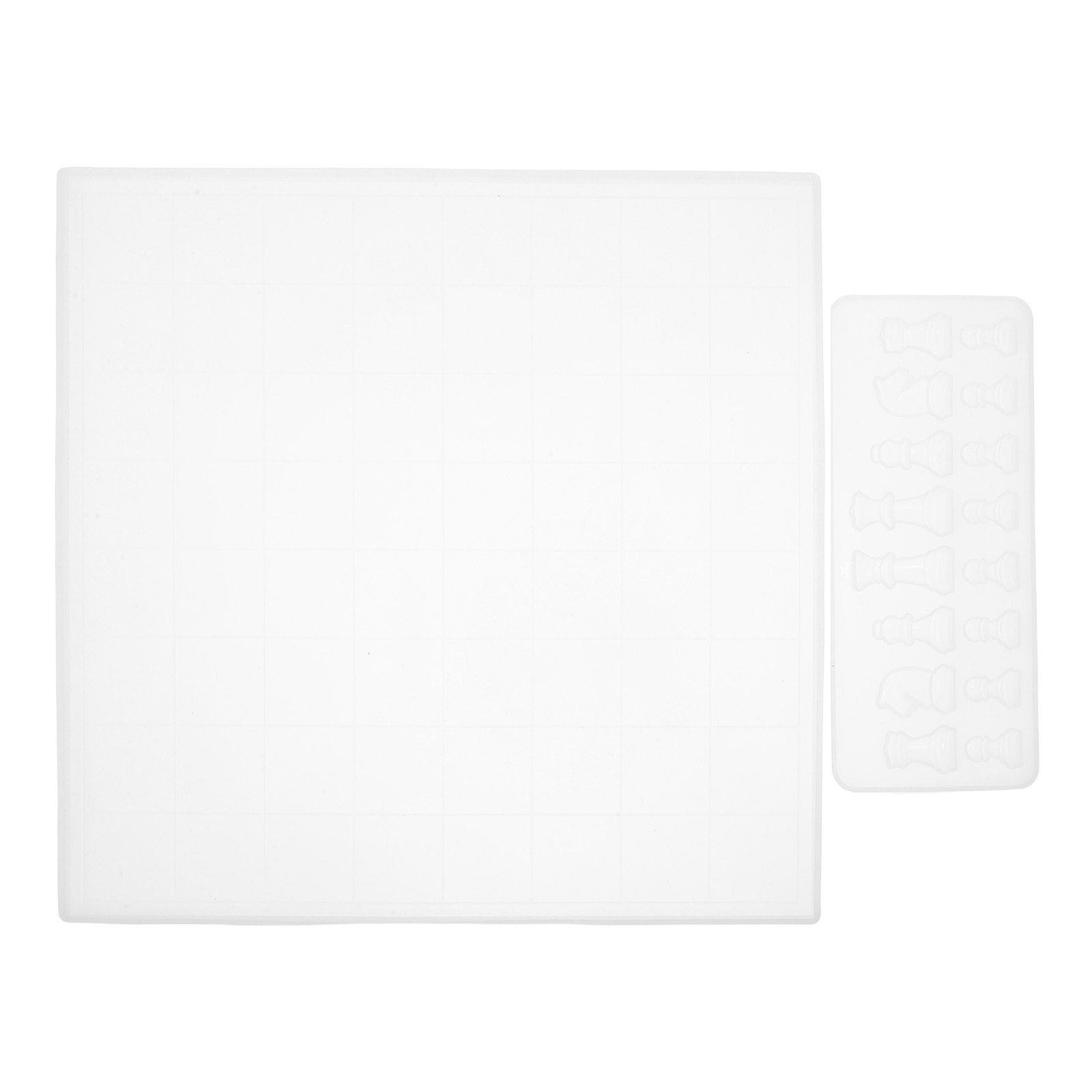Silicone Epoxy Resin Molds Set - مجموعة قوالب سيليكون كاملة الحجم لصنع