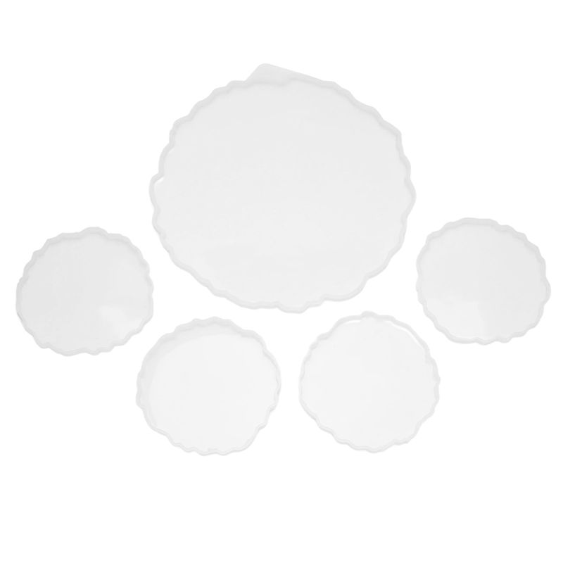 مجموعة قوالب راتنج السيليكون A - مراجعة Silicone Epoxy Resin Molds Set وسعره