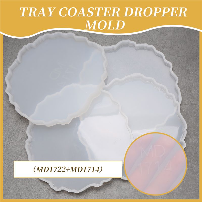 مجموعة قوالب راتنج السيليكون A - مراجعة Silicone Epoxy Resin Molds Set وسعره