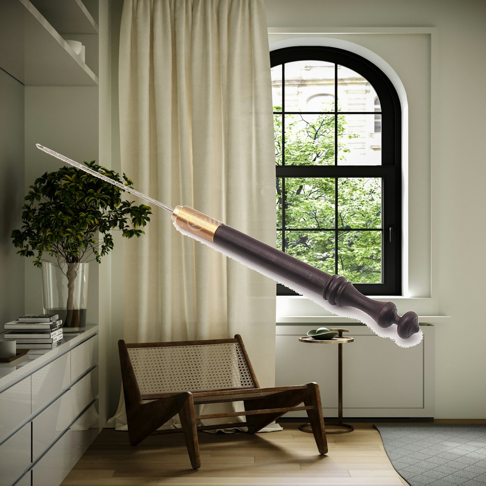 خطاف تطريز بمقبض خشبي مريح للا - مراجعة Wooden Crochet Hooks Ergonomic Handle وسعره
