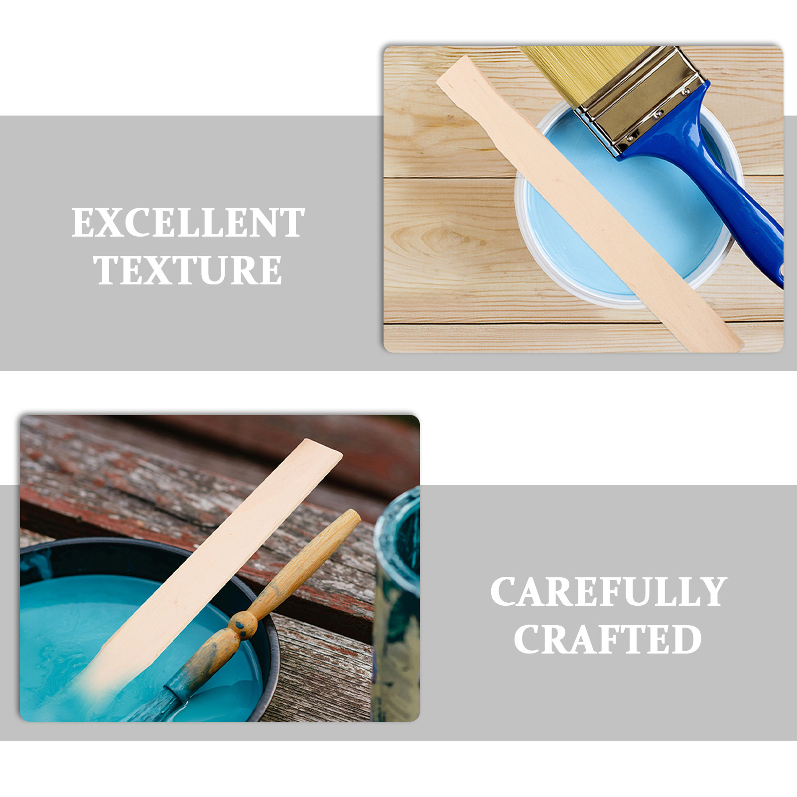 50 قطعة من أعواد خلط الطلاء ال - مراجعة Craft Tools وسعره