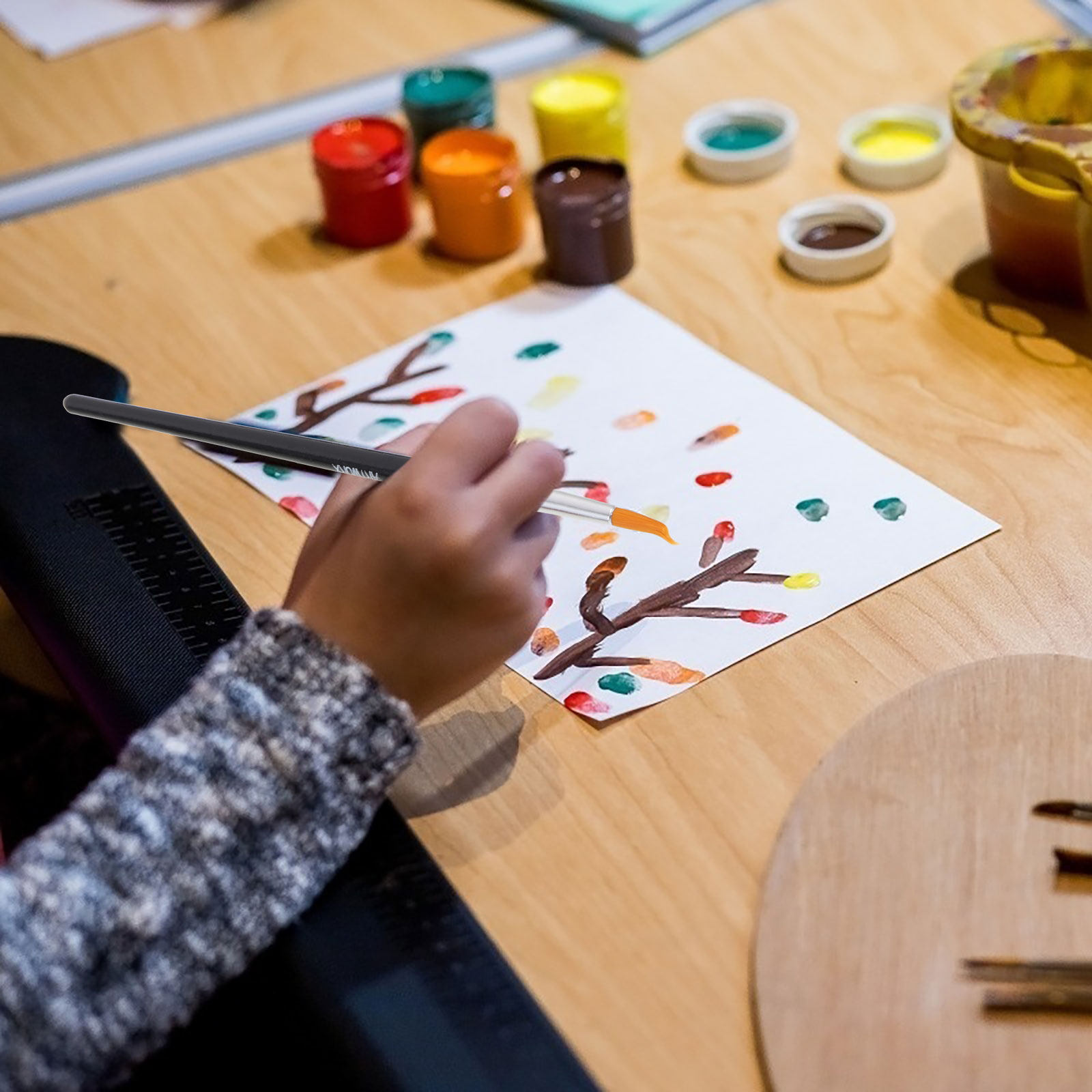 مجموعة ألوان مائية كاملة، ألوا - مراجعة Watercolor Paint Set Solid Pigment وسعره