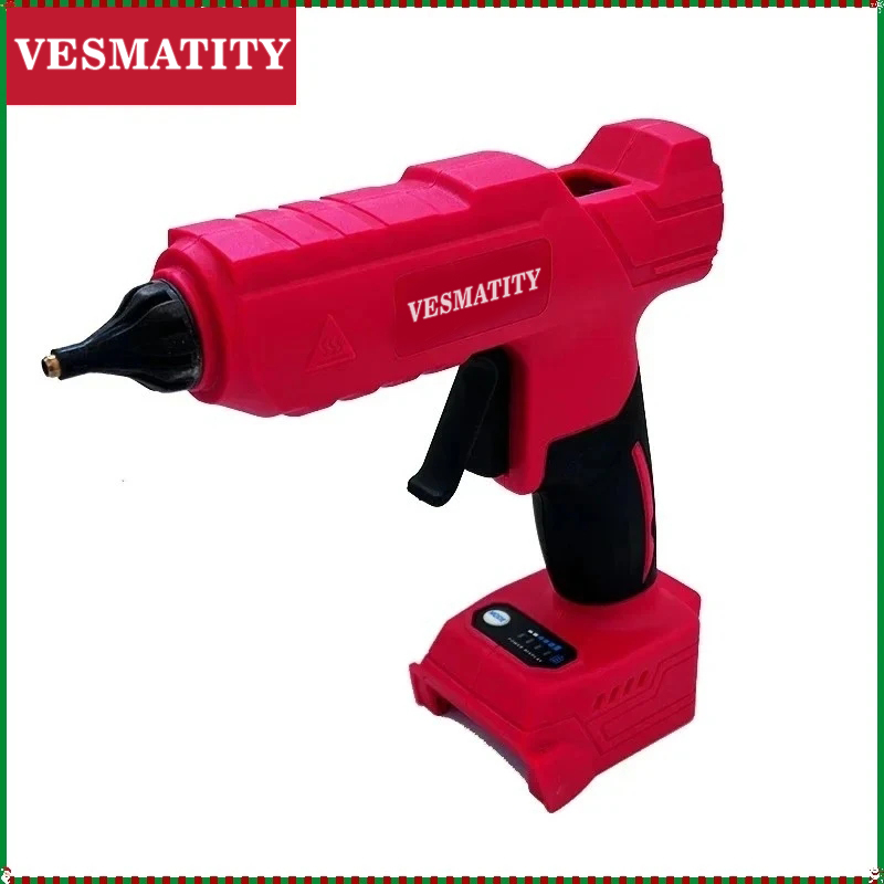مسدس غراء كهربائي لاسلكي محمول - مراجعة Hot Melt Glue Gun Cordless وسعره