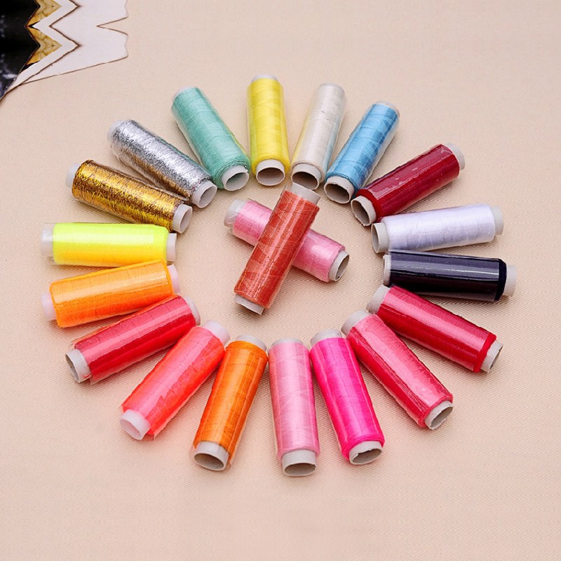 مجموعة الخياطة ماكينة خياطة يد - مراجعة Cotton Embroidery Thread Skeins وسعره