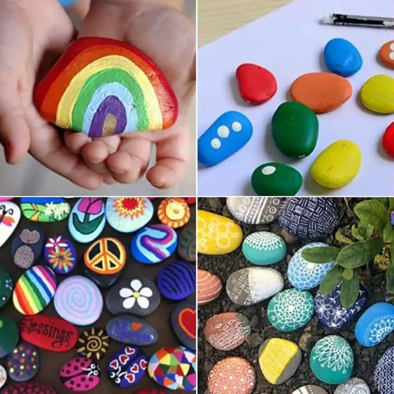مجموعة طلاء الصخور DIY السائبة - مراجعة Painting Supplies وسعره
