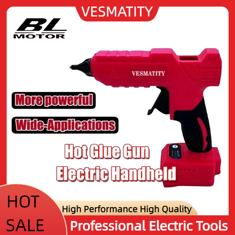 مسدس غراء كهربائي لاسلكي للصهر - مراجعة Hot Melt Glue Gun Cordless وسعره
