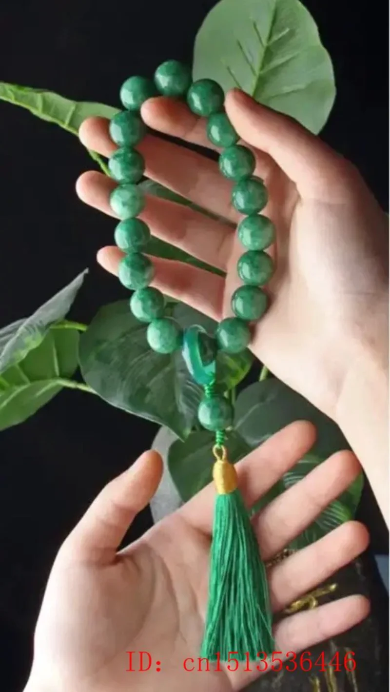الأخضر اليشم حجر 12 مللي متر ا - مراجعة Beading وسعره